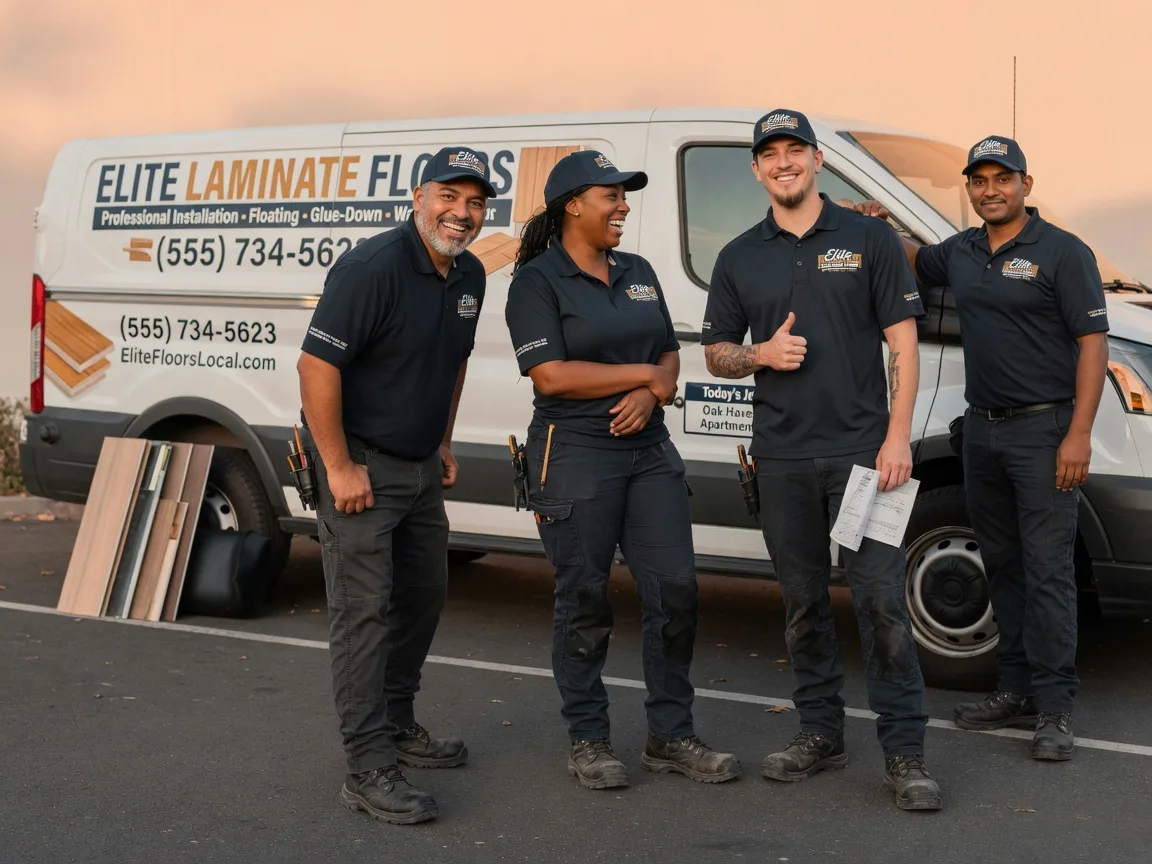 Laminate flooring installation company in Fredericksburg, IN